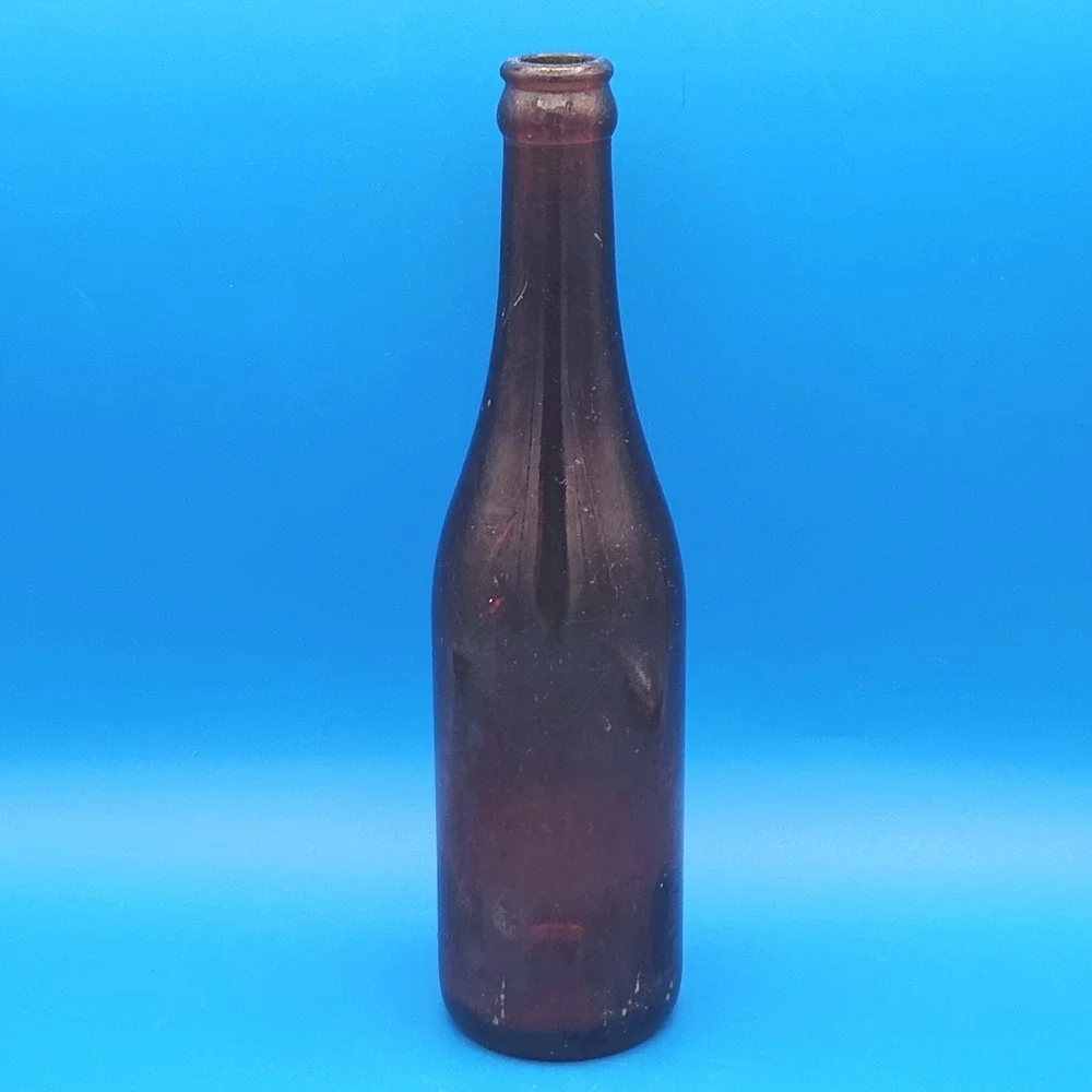 Rare 1920's Cerveza Hatuey Bacardi Cuban Beer Bottle Brockway Glass Mold 1280